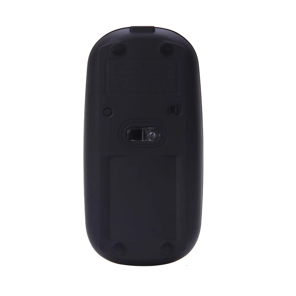 Очень тонкая мышь перезаряжаемая Bluetooth 3,0 Беспроводная мышь для ПК и ноутбука и Android Tablet PC Gamer компьютерная ноутбук UDY5