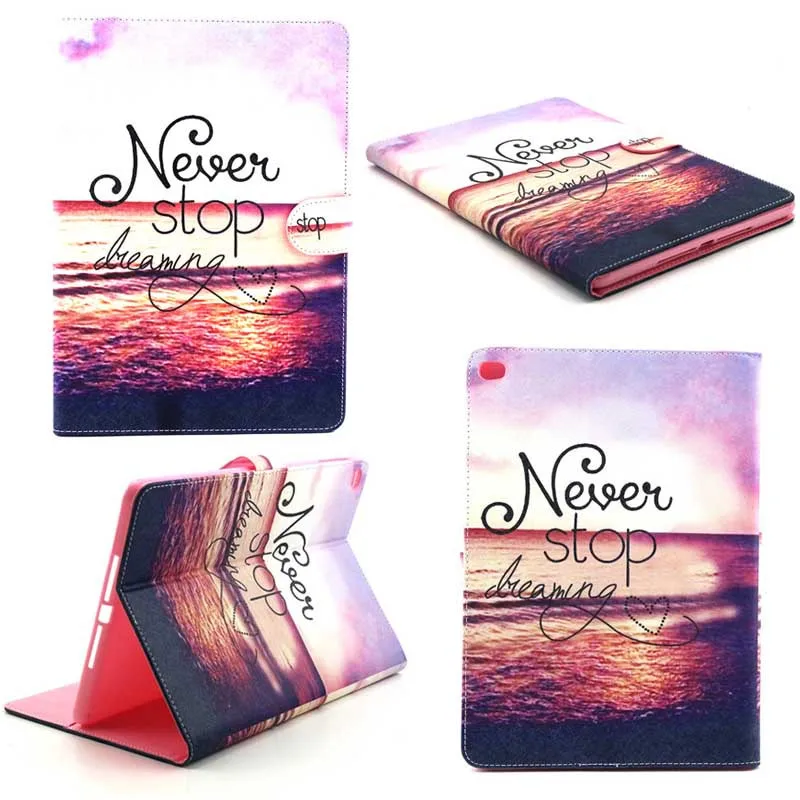 עבור apple ipad air 2 case ספר סגנון עור pu עור מגן עבור ipad 6 tablet כיסוי עם בעל כרטיס אביזרי
