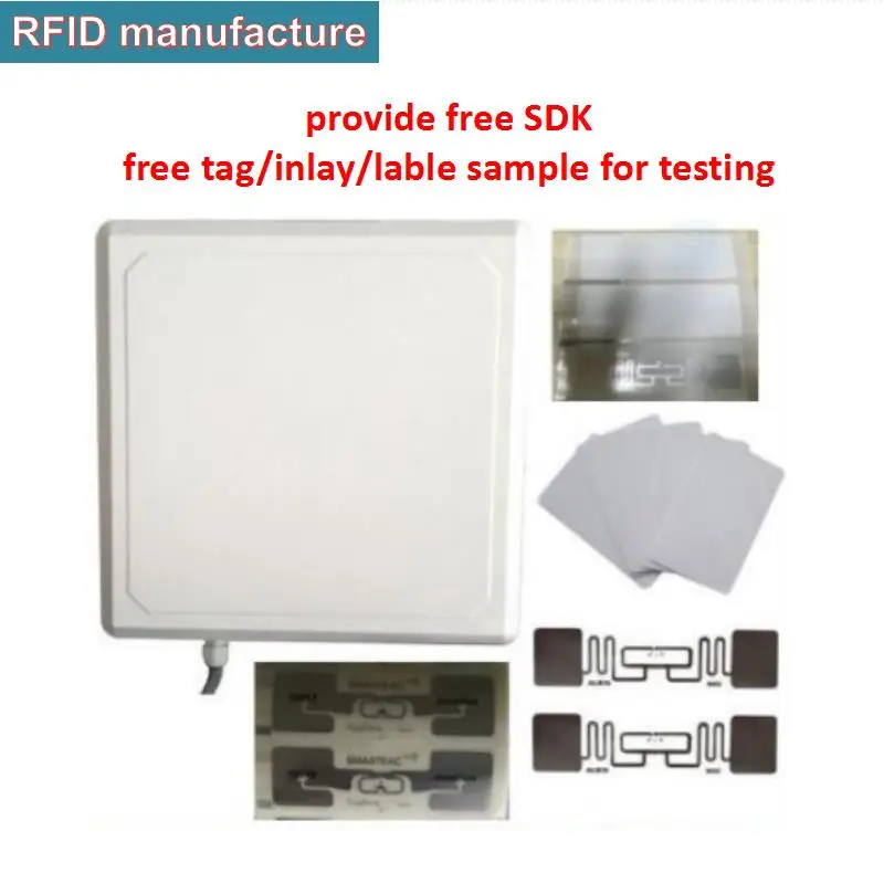 1-7 метров дальность чтения UHF RFID 865-928 МГц USB RS232 дальний RFID считыватель в транспортном средстве контроля доступа автомобильный парковочный считыватель