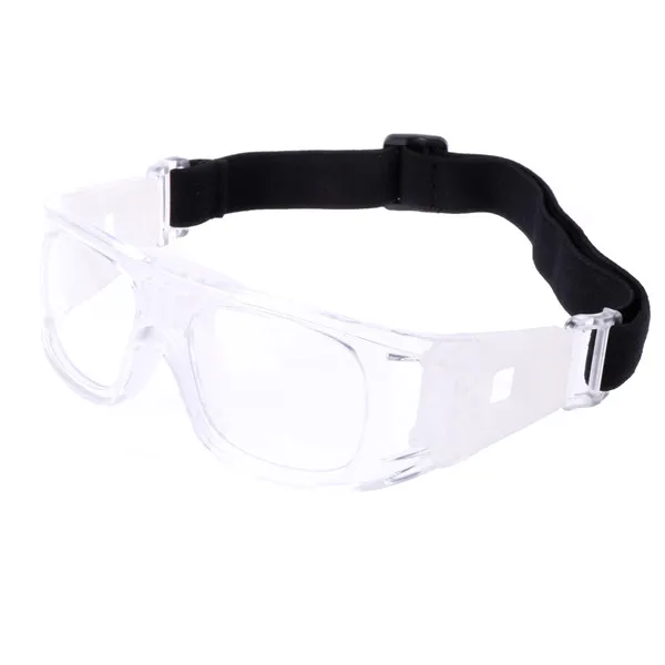 Баскетбольные футбольные спортивные защитные эластичные очки защитные очки для глаз - Цвет: Прозрачный