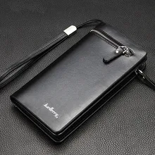 High Quality Brand Men Clutch Bag Fashion Pu Leather Long Purse Double Zipper Business Wallet Black Brown Male Casual Handy Bag High Quality Brand Men Clutch Bag Fashion Pu Leather Long Purse Double Zipper Business Wallet Black Brown Male Casual Handy Bag