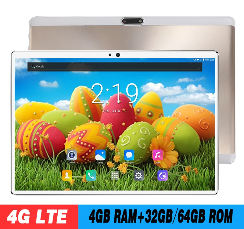 

Global Express 10 inch 8 Cores Octa Core 3G/4G LTE Android 8.0 Tablets PC 4GB RAM 64GB ROM Wifi A-GPS YouTube Kids Tablet+Gifts