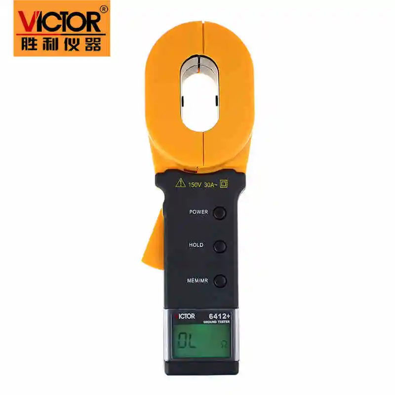 VICTOR VC6412+ тестер сопротивления заземления для защита от молний