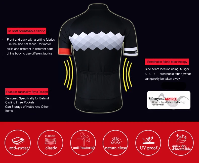 SIILENYOND быстросохнущая велосипедная Джерси, летняя одежда с коротким рукавом для горного велосипеда, одежда для велоспорта, одежда для велоспорта