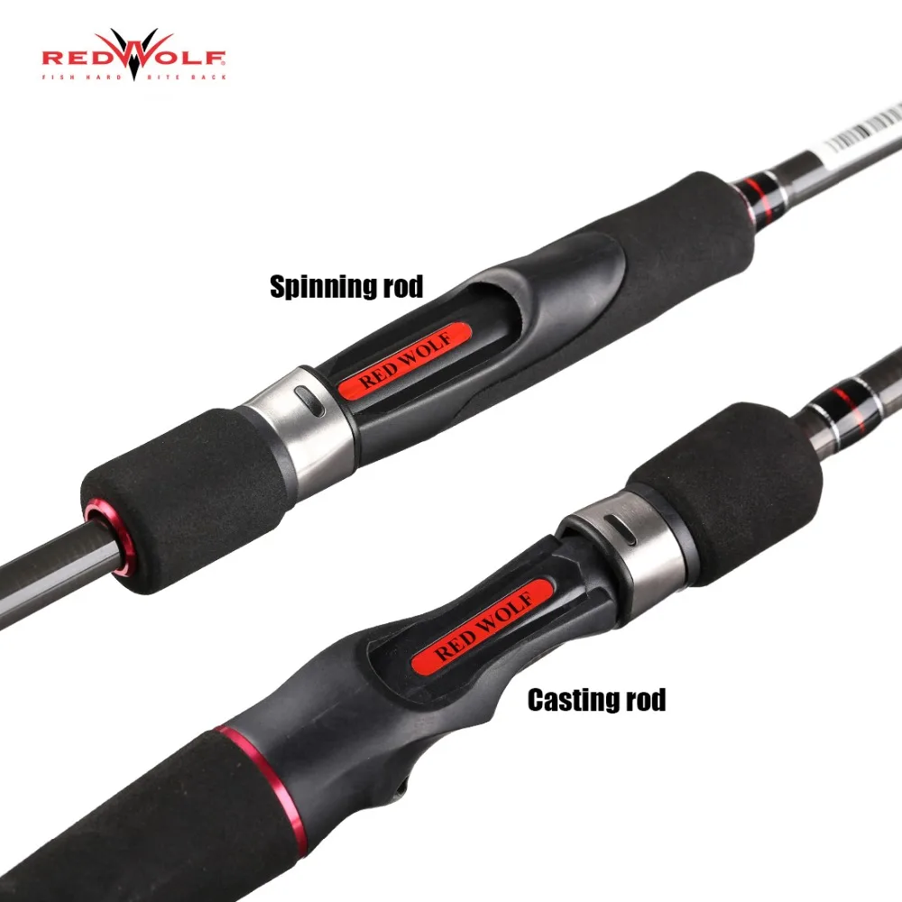 RedWolf TAV 1 98 м 2 13 44 3 наконечника Удочка приманка спиннинг литье стержень карбоновый