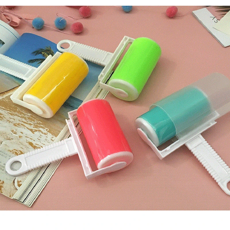

Reusable washable Dust Cleaner Lint Sticking Roller for Clothes Pet Hair Cleaning Household Dust