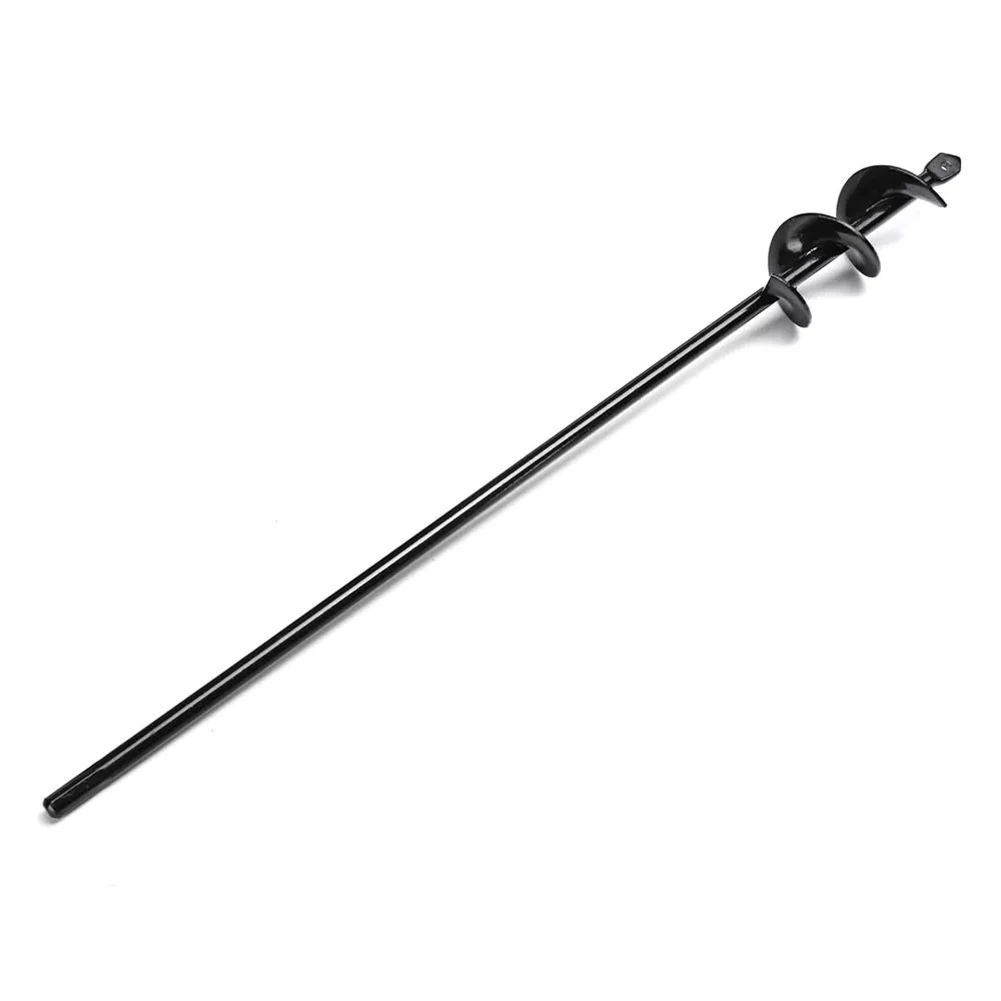 

Electric Charging Garden Auger Small Earth Planter Drill Bit Post Hole Digger Hand Drill Electric Drill Ground Drill 4*45cm
