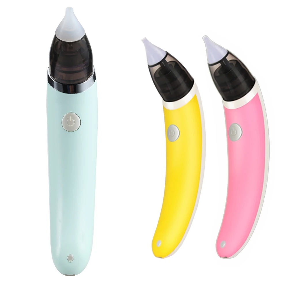 

Baby Nasal Aspirator Electric Nose Cleaner Sniffling Equipment Detachable 5 level adjustable Nose Tips Oral Sucker for Children