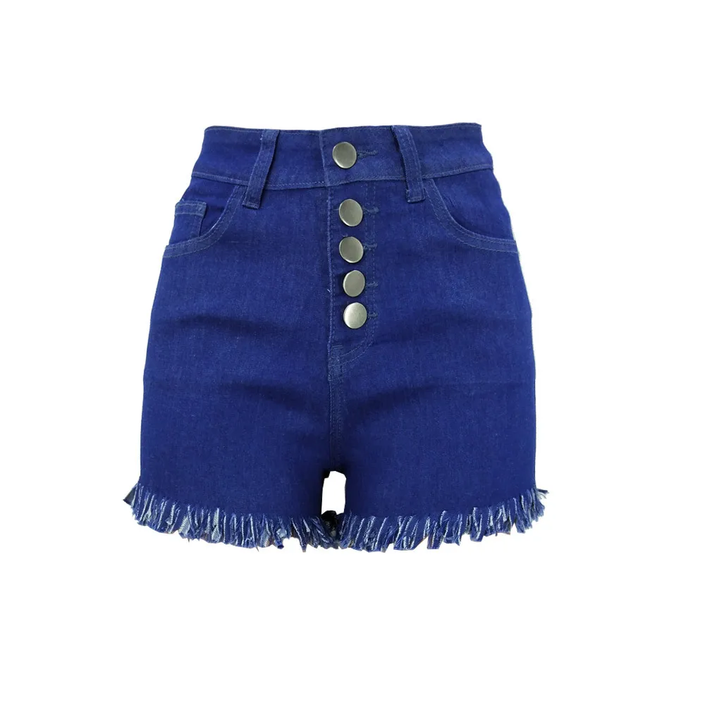

Spring New Style Fashion Tassel High Waist Elastic Shorts Amazon Wish Cash Supply Big Size Short Skinny Pencil Pants