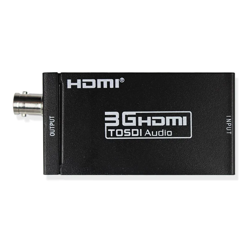 Мини HDMI в SDI конвертер 3g Full HD 1080P HDMI в SDI адаптер видео конвертер с адаптером питания для вождения HDMI мониторов