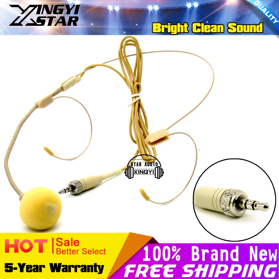 خفي 3.5 ملليمتر جاك برغي قفل headworn ميكروفون earset سماعة ستيريو ميكروفون ل اسلكي bodypack الارسال ew100 ew300 g3 خفي 3.5 ملليمتر جاك برغي قفل headworn ميكروفون earset سماعة ستيريو ميكروفون ل اسلكي bodypack الارسال ew100 ew300 g3