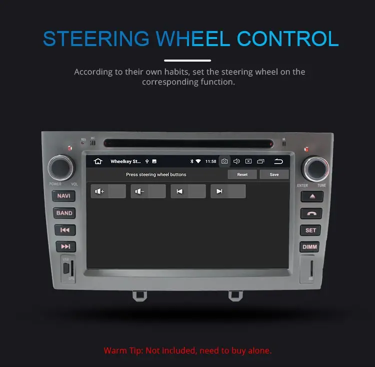 Cheap JDASTON Android 9.0 Car DVD Player For PEUGEOT 408/308/308SW WIFI Multimedia GPS Navigation 2 Din Car Radio 4GB RAM Stereo Audio 10