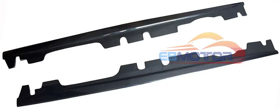 E Style Real carbon fiber Side Skirts 1pair FOR BMW E90 E92 E93 M3 2Dr 4Dr 2008-2014 B293