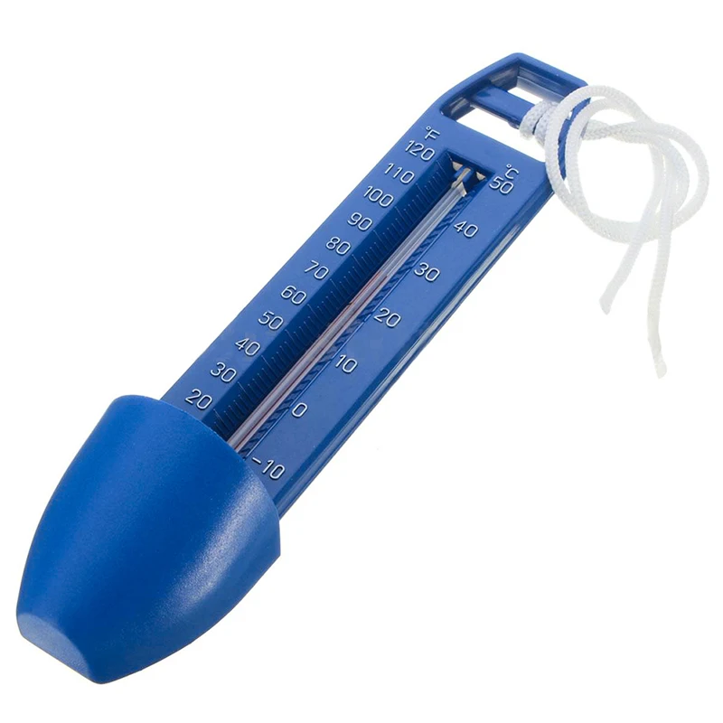 

New Floating Swimming Pool Spa Hot Tub Bath Temperature Thermometer Blue