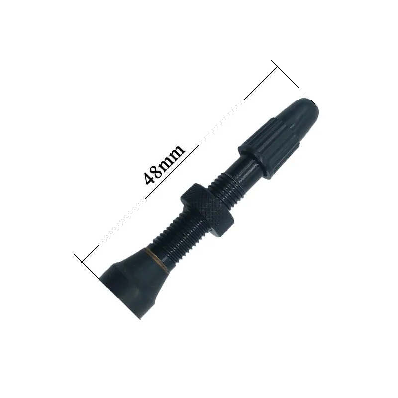 2 PCS Fahrrad Tubeless Ventil für Rennrad MTB Tubeless Reifen Ventil Presta 48mm/60mm 5 Farben