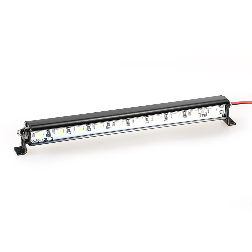 Metal Roof Lamp LED Light Bar for RC Car 110 RC Crawler Traxxas Trx-4 SCX10 90027 SCX10 II 90046 RC4WD D90 Car Truck Part (3) - 