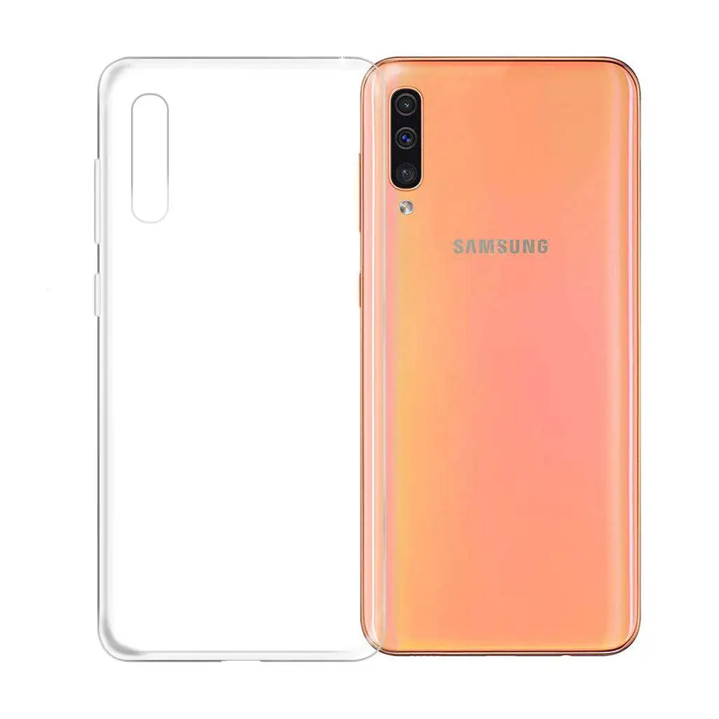 

For Samsung Galaxy A50 Case Transparent Silicone Soft TPU Back Cover For Samsung A10 A20 A30 A50 A90 Case Slim Clear Funda