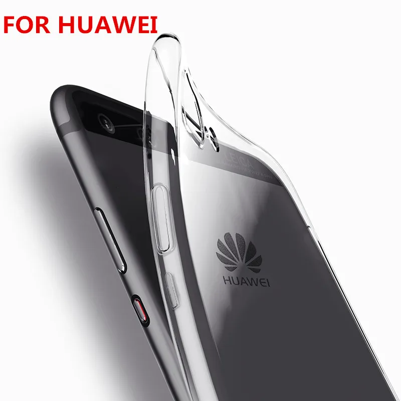 

Ultra Thin Transparent clear Case For Huawei P10 P9 P8 Lite P9 P10 plus Honor 7 8 9 V8 V9 V10 Mate 7 8 9 10 V8 V9 V10