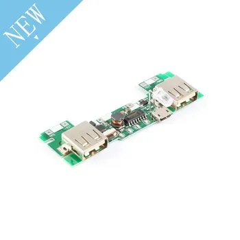 

USB 5V 2A Mobile Power Bank Charger Module Lithium Li-ion 18650 Battery Charging Board LED Indicator New Version