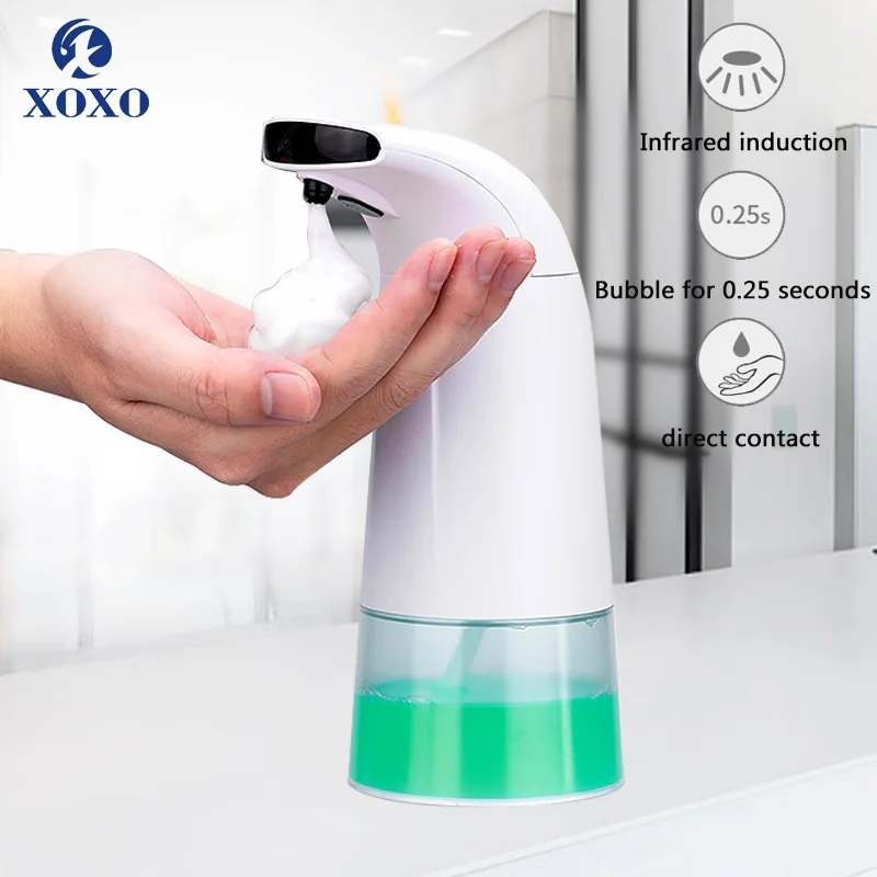 250ML Auto Induction Foaming Hand Washer Wash Automatic Soap Dispenser