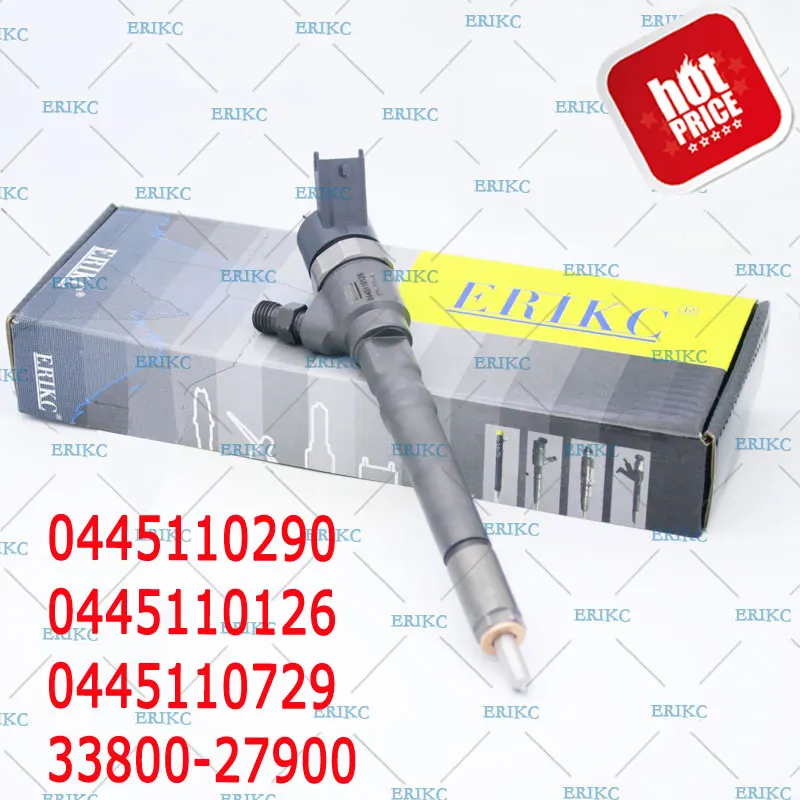 ERIKC 0445110729 0445110126 0445110290 топливный дизельный инжектор в сборе детали двигателя