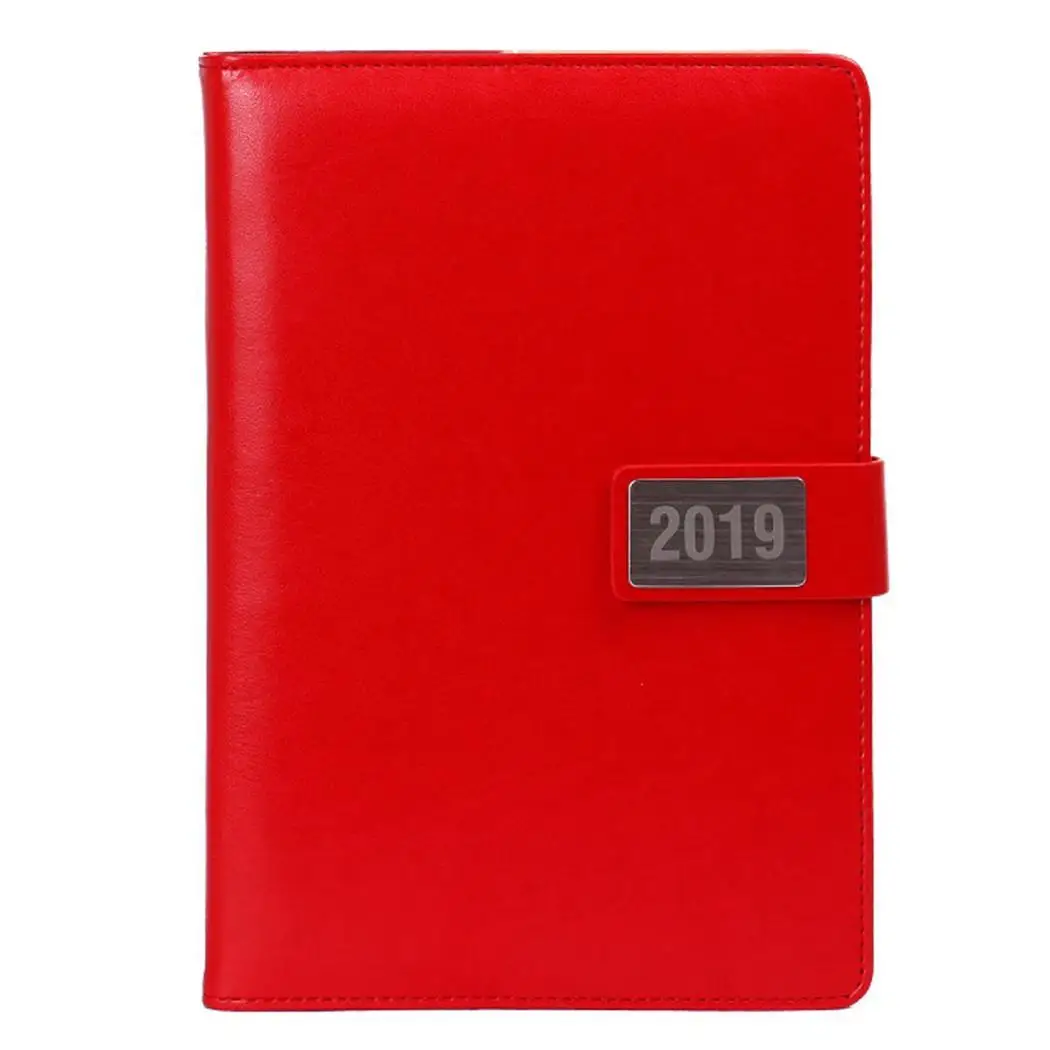 

2019 Portable Business Daily Planner Efficiency Memos Notebook 7mm Business, Simple January to December
