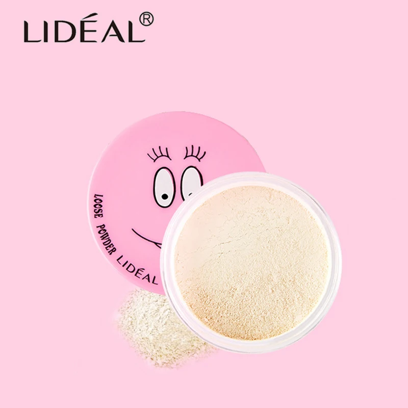 

LIDEAL 4 Colors Face Foundation Loose Powder Contour Palette Makeup Mineral Make Up Translucent Compact Setting Powder Cosmetic