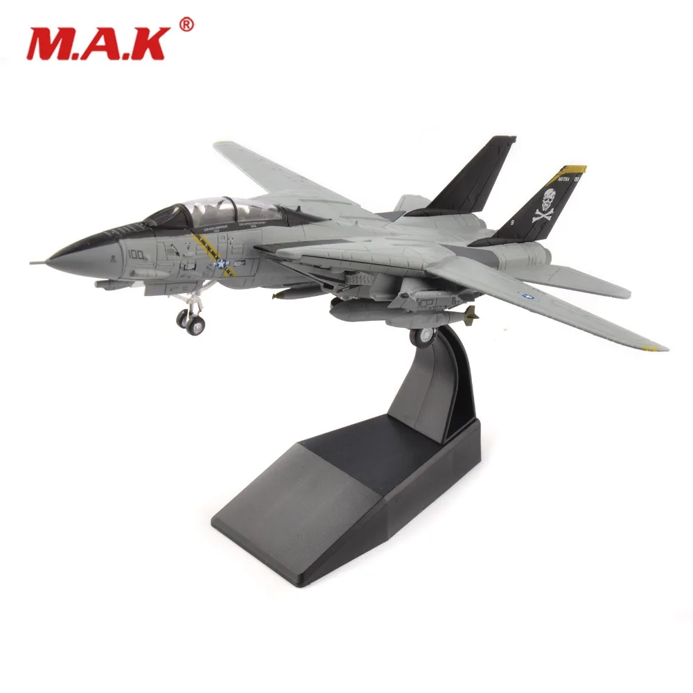 

kids toys 1/100 Diecast Air Force USA Grumman F-14 Tomcat Fighter VF-84 Jolly Rogers Fighter Diecast Metal Plane model