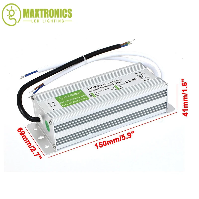 12V 80W