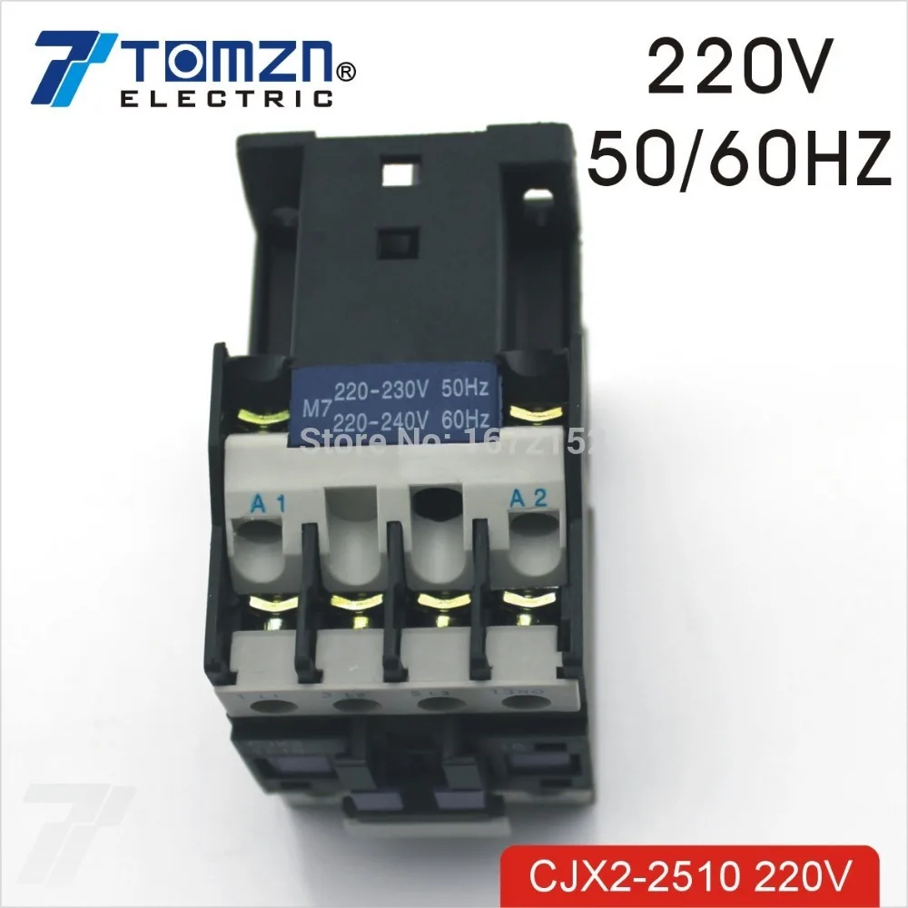 CJX2 2510 контактор переменного тока LC1 25 А 220 В 50 Гц/60 Гц|contactor relay|contactor accontactor schneider |