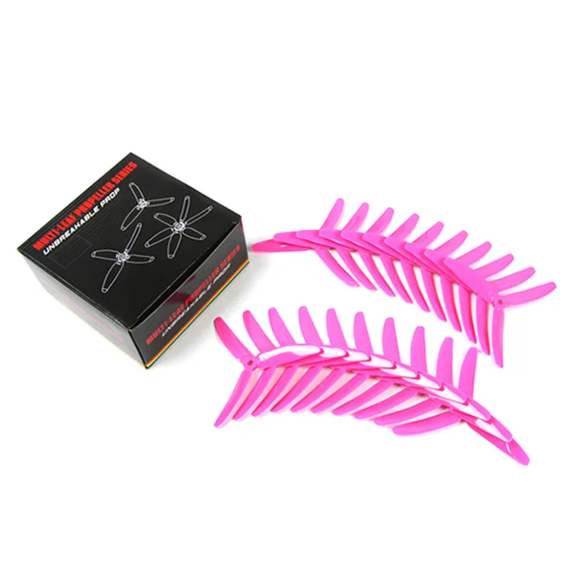 

New Arrival 10 Pairs Kingkong 5040 5x4x3 3-Blade Single Color CW CCW Propellers For FPV Racer RC Multicopter Spare Parts