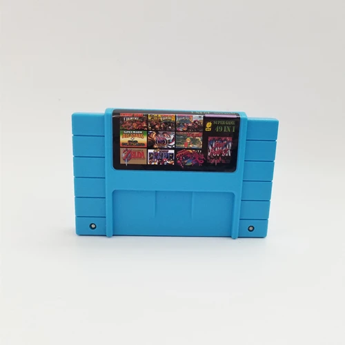 

Super 49 in 1 Games Battery Save Super Bomberman 1 2 3 4 5 Donkey Country Kong Metroided Hyper BS Zeldaed Marioed World