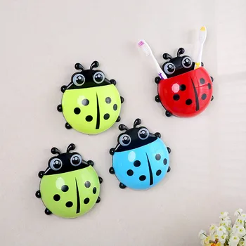 

Strong Sucker Bathroom Toothbrush Shelves Lovely Toothbrush Wall Suction Kitchen Tableware Storage Boxer Shelf