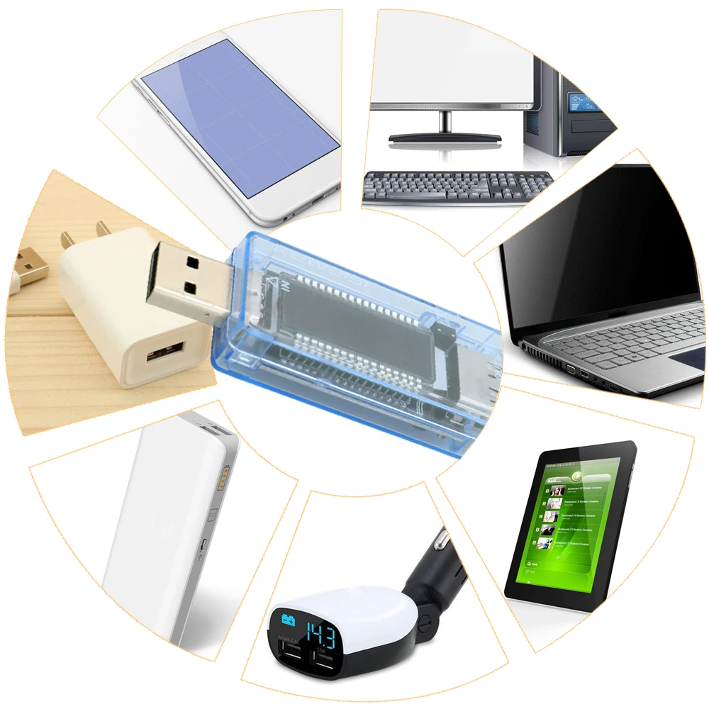 USB зарядное устройство Доктор напряжение измеритель тока Рабочее время мощность батарея Емкость измеритель ваттметр измерительные инструменты