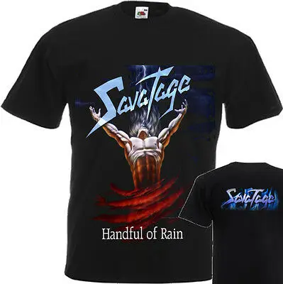 Новая футболка "SAVATAGE горсть дождя" DTG печатная Футболка-S-3XL