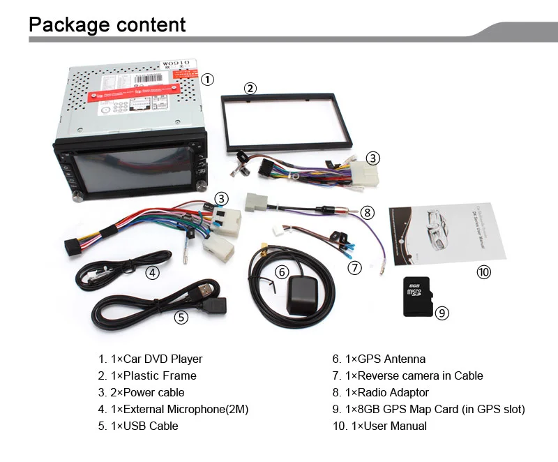Excellent Eunavi Universal Double 2 Din Car Dvd Player 6.2 Inch Radio Stereo Head Unit Gps Navigation With Cd Mp3 Usb Bluetooth Swc 13