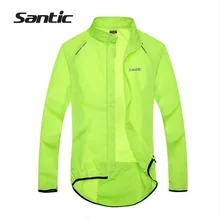 Santic Cycling Jacket Men Rainproof MTB Road Cycle Bike Jersey Wind Coat Road Bicycle Jacket Raincoat Clothing Ropa Ciclismo