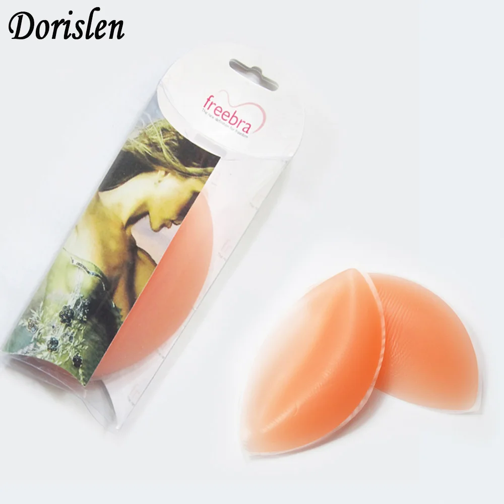 

Dorislen Silicone Invisible Insert Breast Enhancers Pads 200pairs/Lot