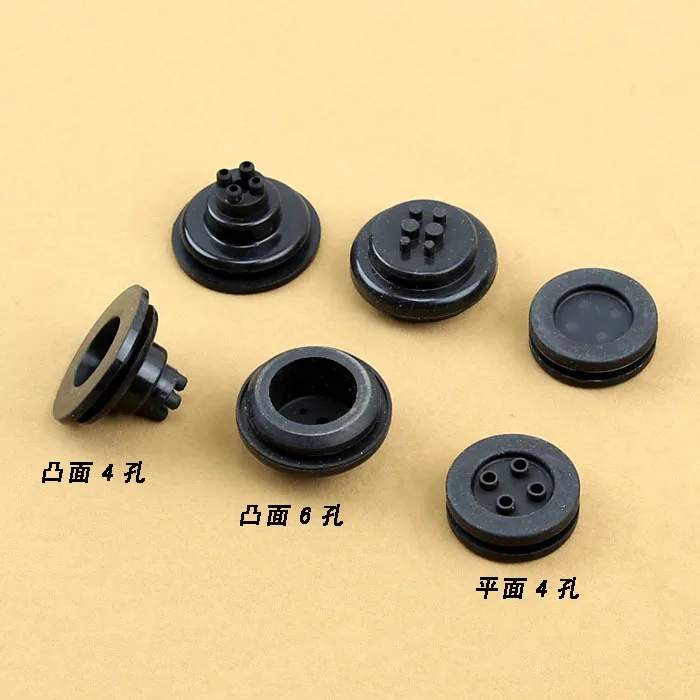 

Free Shipping Car Headlight Retrofitting Accessories 4 Holes Rubber Cover for Waterproof and Let the Wire go through