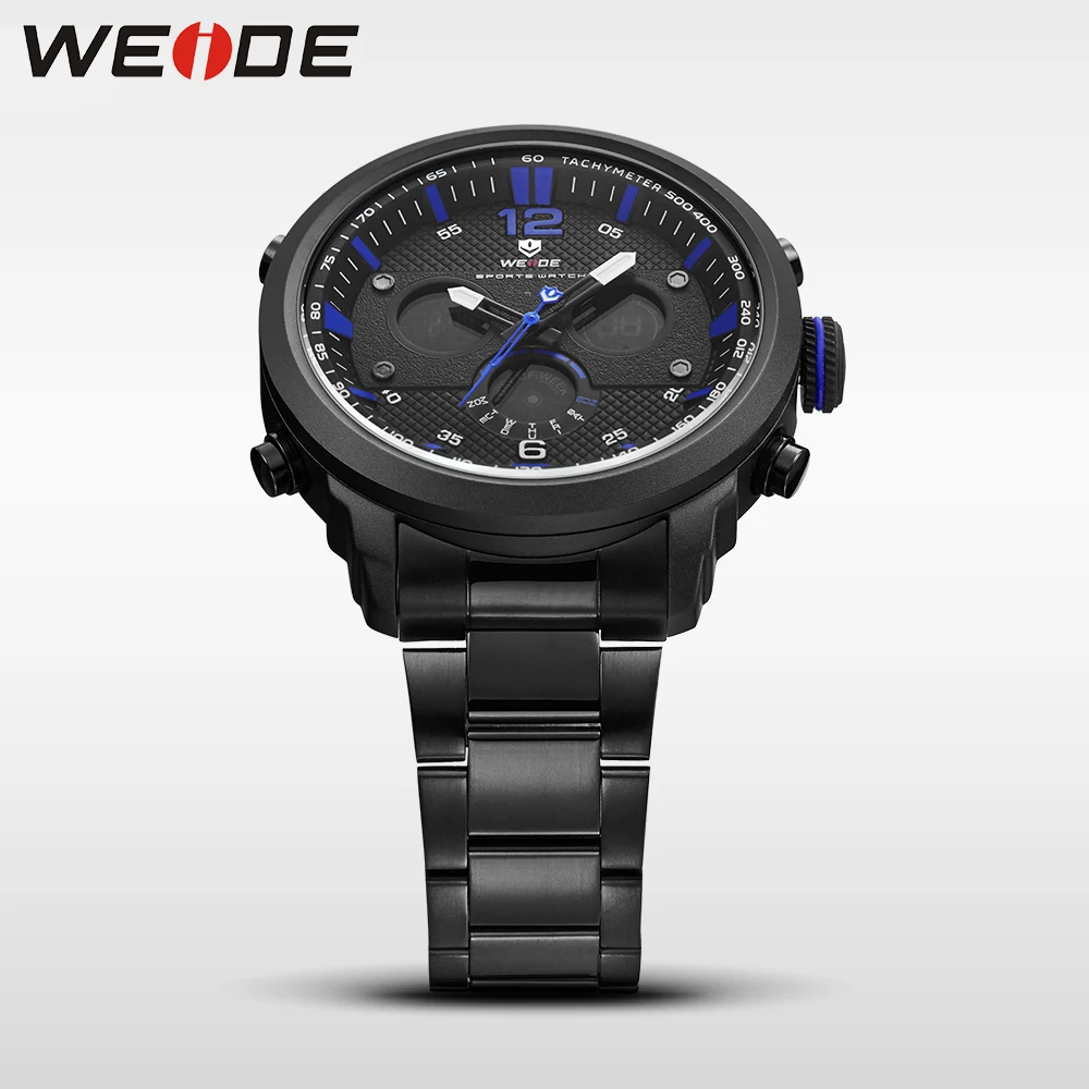 WEIDE relogios masculinos de luxo marcas famosas часы спортивные цифровые автоматические из