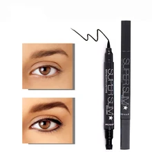 Продукт глаз мастер Точная водонепроницаемая черная жидкая подводка для глаз карандаш 24 продолжительное время инструменты для макияжа глаз