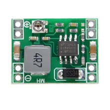 Tamanho Ultra-Pequeno DC-DC 3A Ajustável Buck Converter Step Down Módulo de Alimentação para Arduino Substituir LM2596