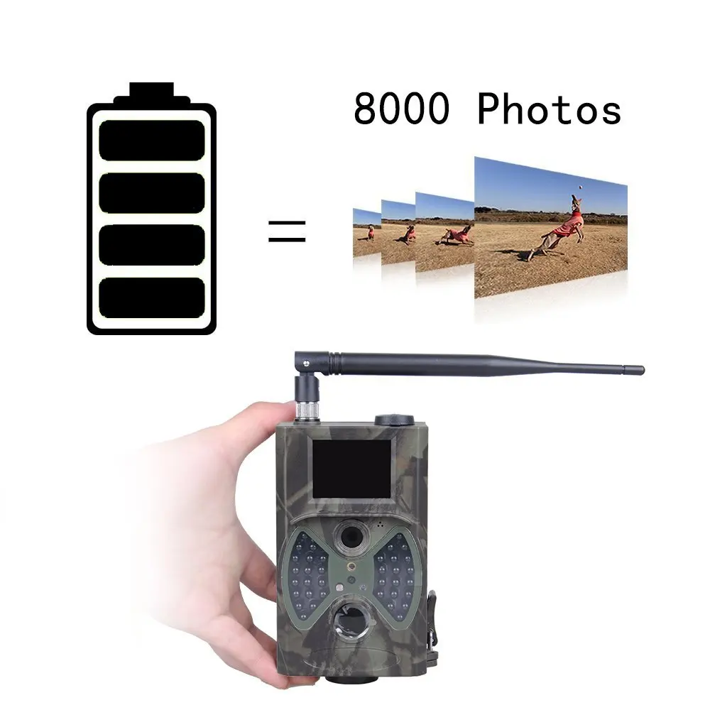 HC300M Trail Cameras 12MP 940nm NO Glow MMS GPRS Digital Scouting Hunting Camera Trap Game Cameras Night Vision Wildlife Camera (18)
