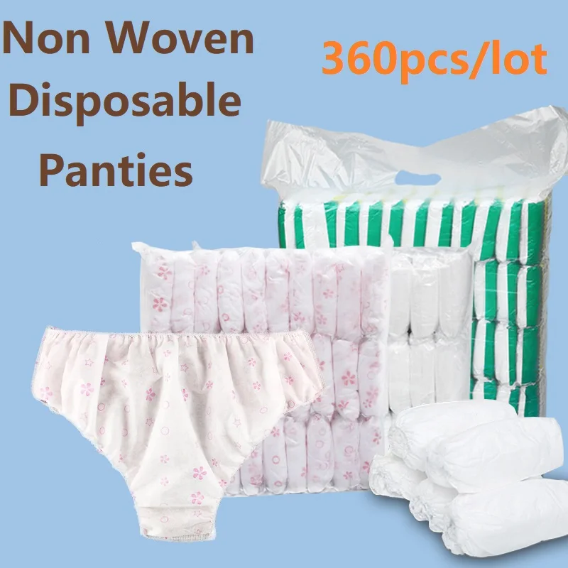 Men & Women Non Woven Fabric Breathable Disposable Underwear Business Trips Spa Sweat Steaming Disposable Panties Unisex JJ-027