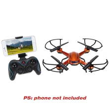 JJRC H12W 2,4G 4CH 6-Axis Gyro Wifi FPV квадрокоптера дрона с дистанционным управлением с 2.0MP HD Камера «Безголовый» режим и 3D рулон Функция