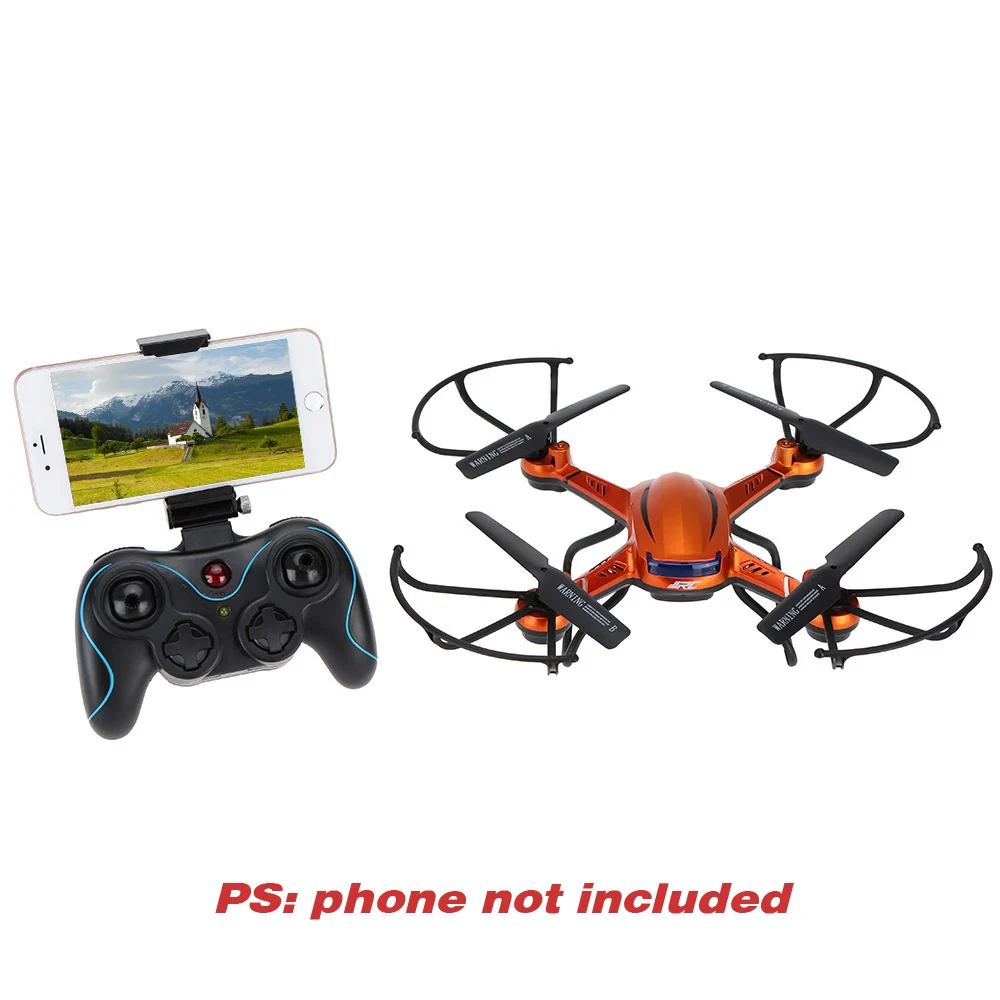 

Original JJRC H12W 2.4G 4CH 6-Axis Gyro Wifi FPV Quadcopter RC Drone with 2.0MP HD Camera Headless Mode and 3D Roll Function