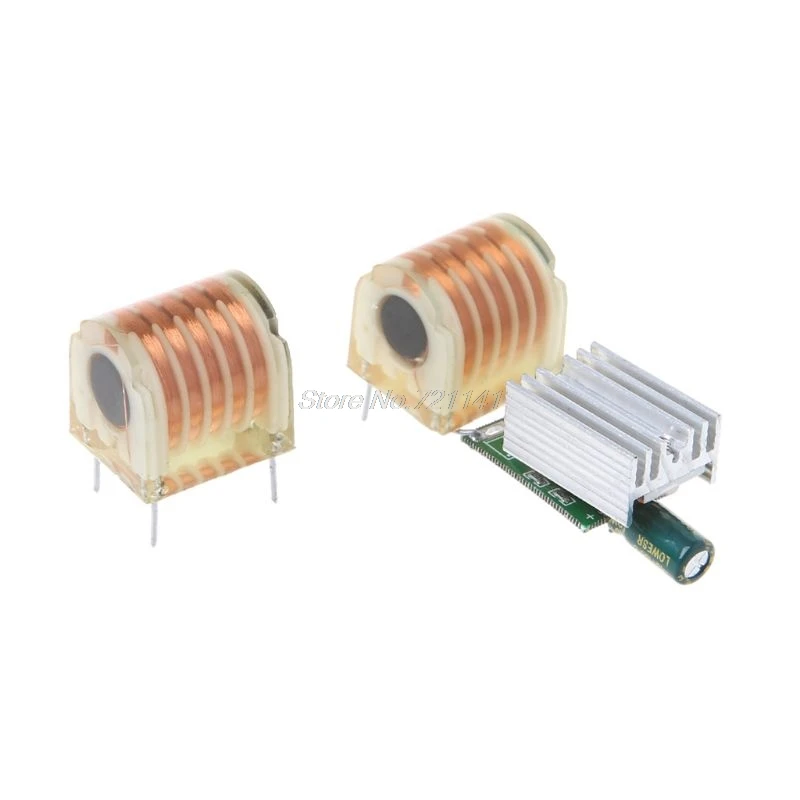

20KV High Frequency High Voltage Transformer Ignition Coil Inverter Driver Board Fume purifier negative ion generator