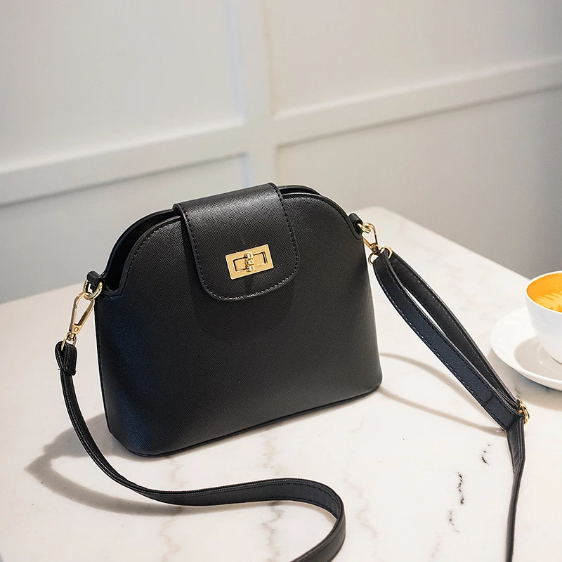 

High Quality Small Shell Ladies Clutch Pack Shopping Satchel Coin Purse Joker Mobile Bag Shoulder Messenger Crossbody Women Bags