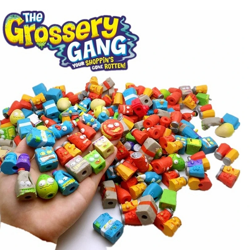 5PCS/10PCS Non Toxic The Grossery Gang 