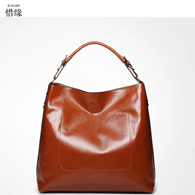 Famous Brand 100% Genuine Leather Bags Women Handbag Real Leather Tote Bag The First Layer Cowhide Shoulder Messenger Bags brown Famous Brand 100% Genuine Leather Bags Women Handbag Real Leather Tote Bag The First Layer Cowhide Shoulder Messenger Bags brown